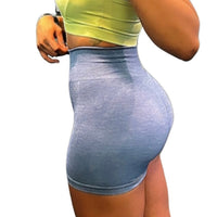 Envy Grey Blue Seamless Shorts