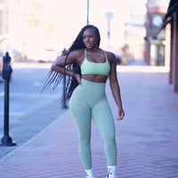 BBS Mint Open Back Bra