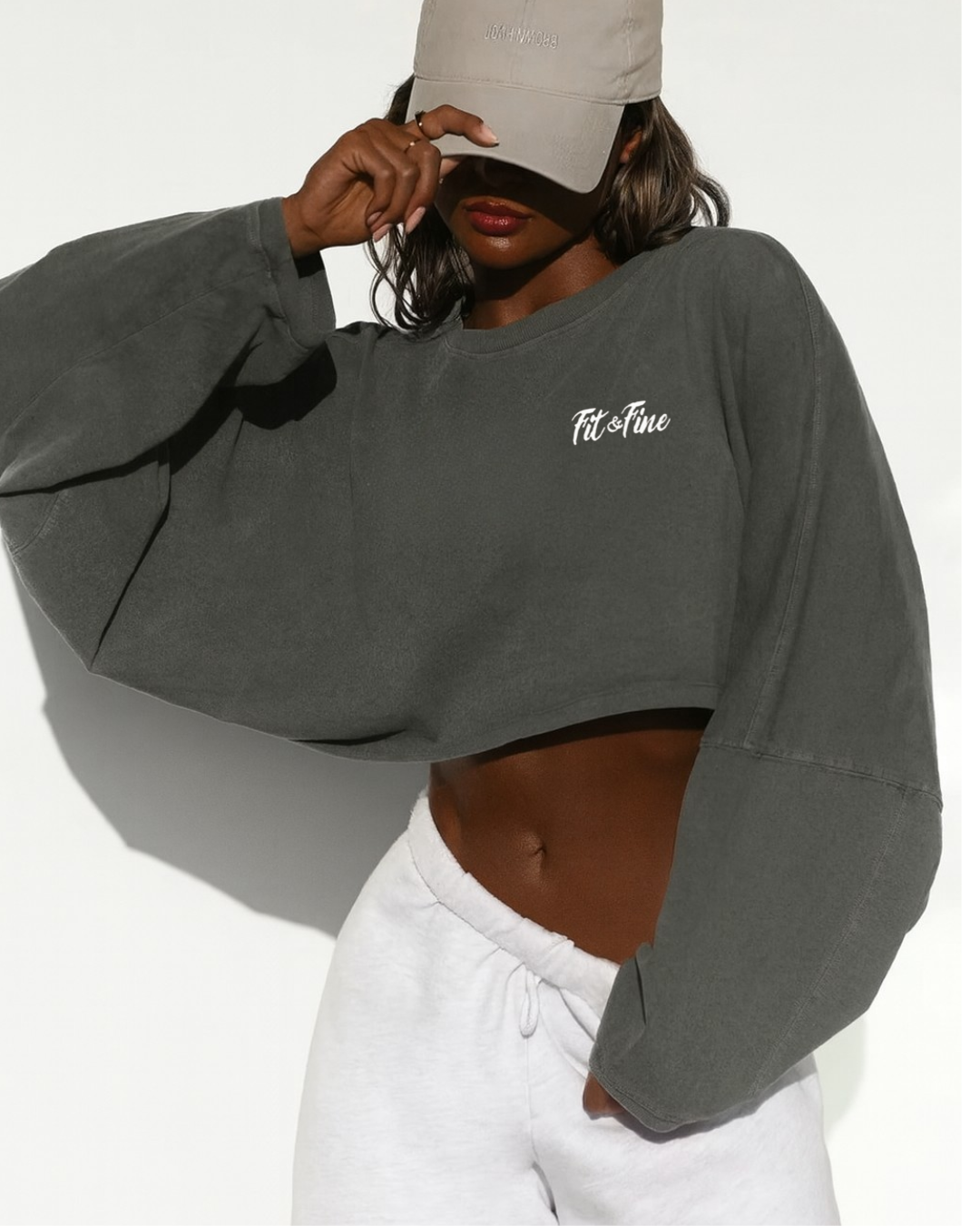 FIT & FINE Long Sleeve Crew Neck Top