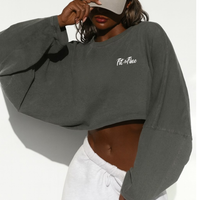 FIT & FINE Long Sleeve Crew Neck Top