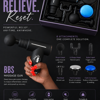 BBS Hot + Cold Recovery Massage Gun