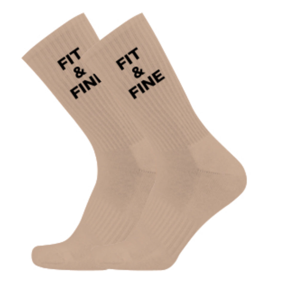 FIT & FINE Crew Socks (long)