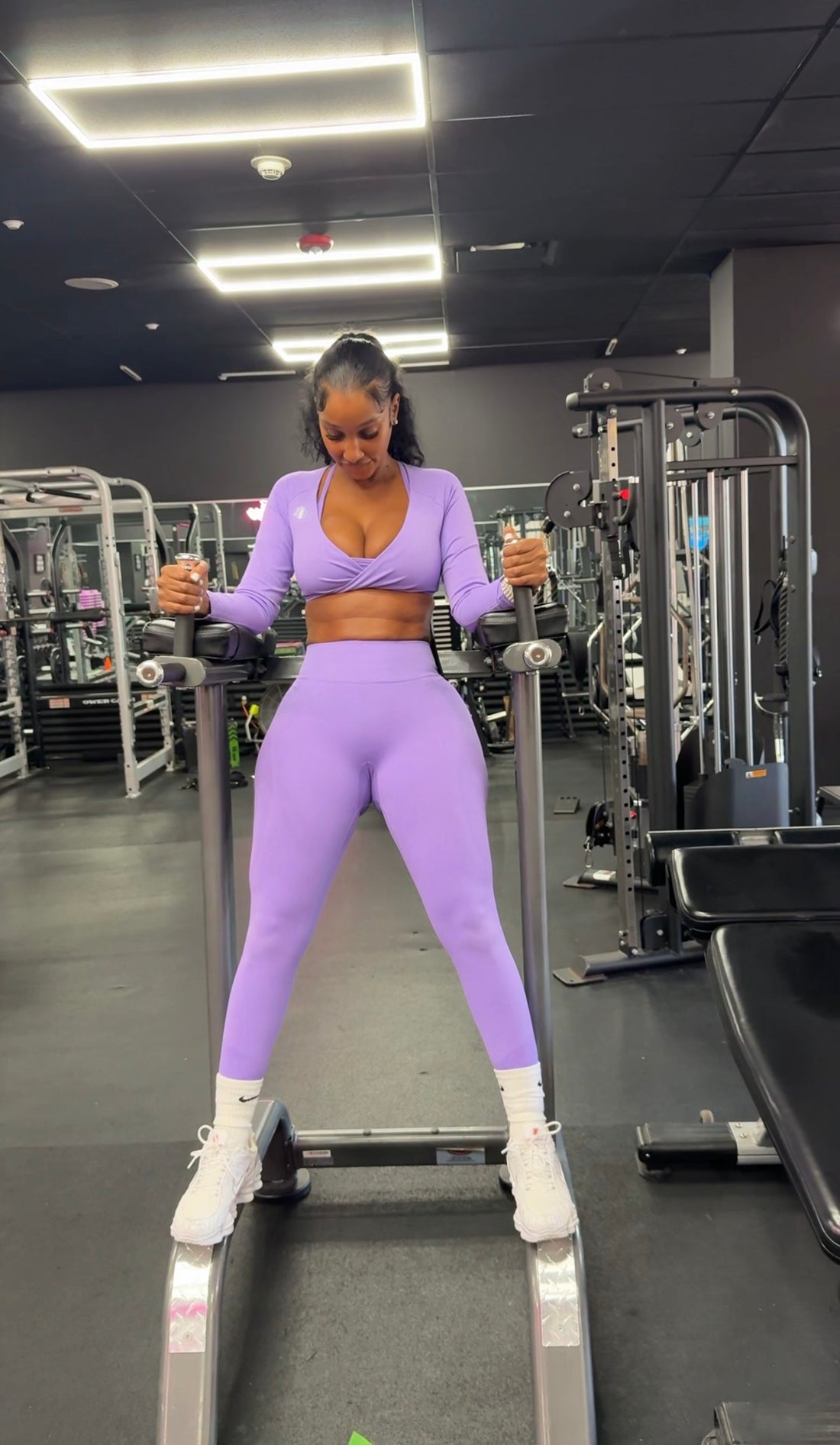 Candy Collection - Long Sleeve Lilac top